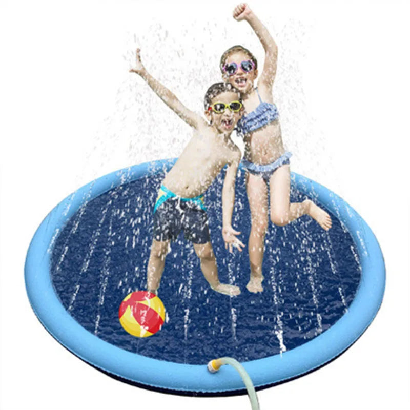 🐶 Alfombrilla Refrescante con Aspersor para Perros | Piscina Antideslizante