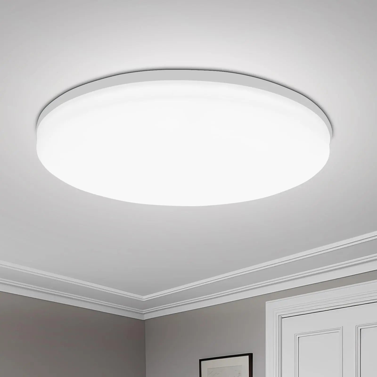 💡 Plafón LED Ultrafino de Techo | Luz Moderna para Dormitorio, Salón y Cocina