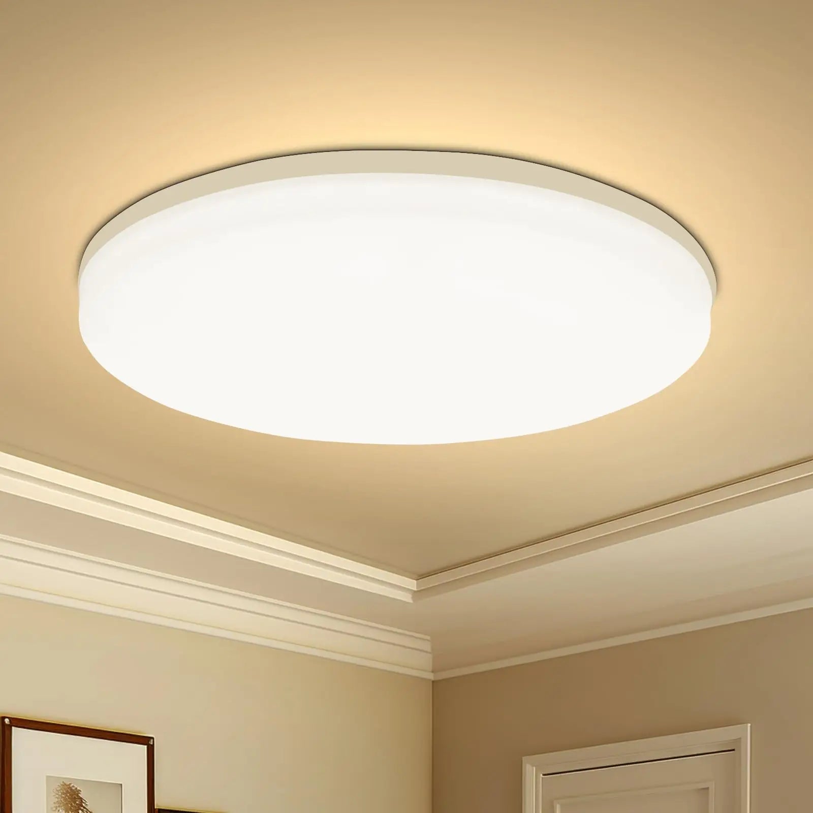 💡 Plafón LED Ultrafino de Techo | Luz Moderna para Dormitorio, Salón y Cocina